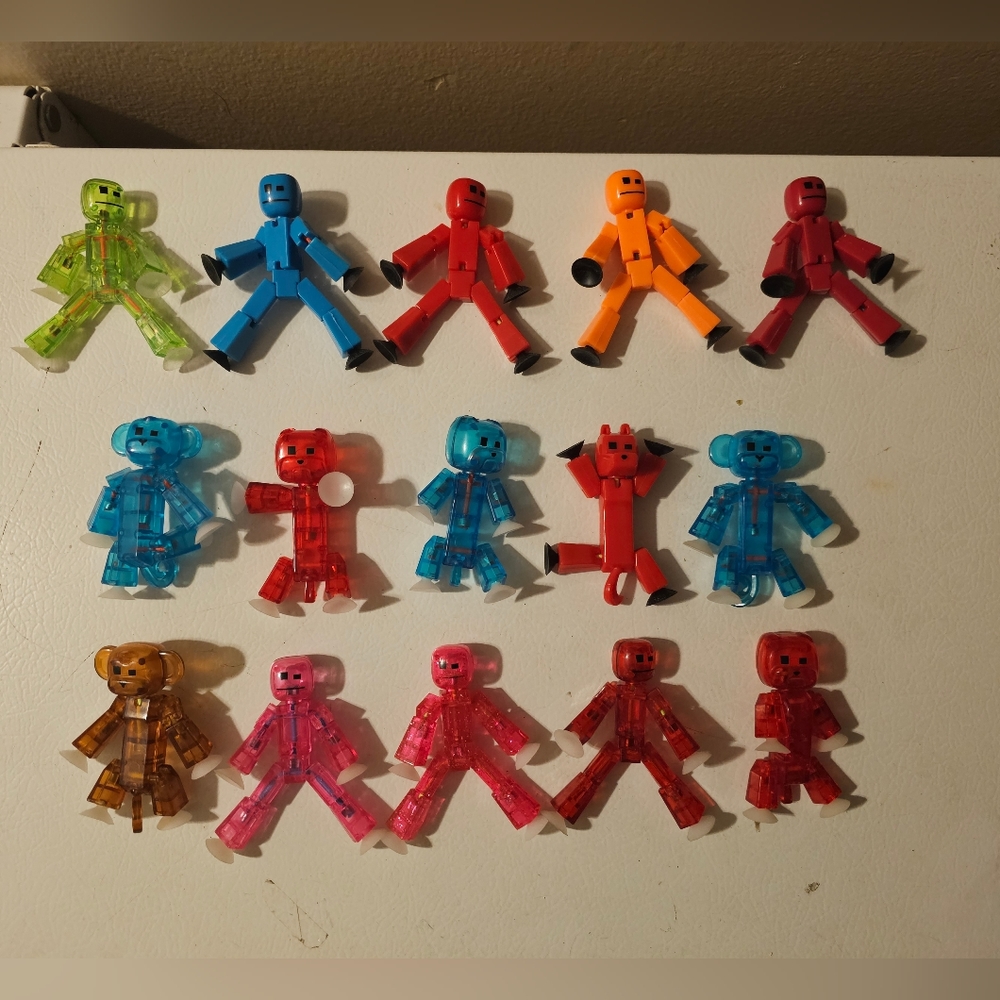 StikBots Actions Figures Set of 15